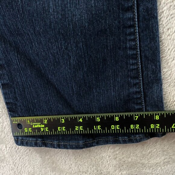 Riders Womens Jeans Size 8P Bootcut Leg Blue Denim Mid Rise Classic Casual - Picture 8 of 15